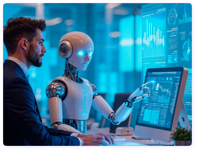 AI-driven operational intelligence visual
